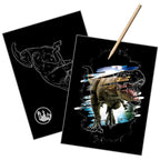 Jurassic World Konst Scratch Art Set