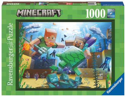 Minecraft Mosaic 1000 bitars pussel Ravensburger