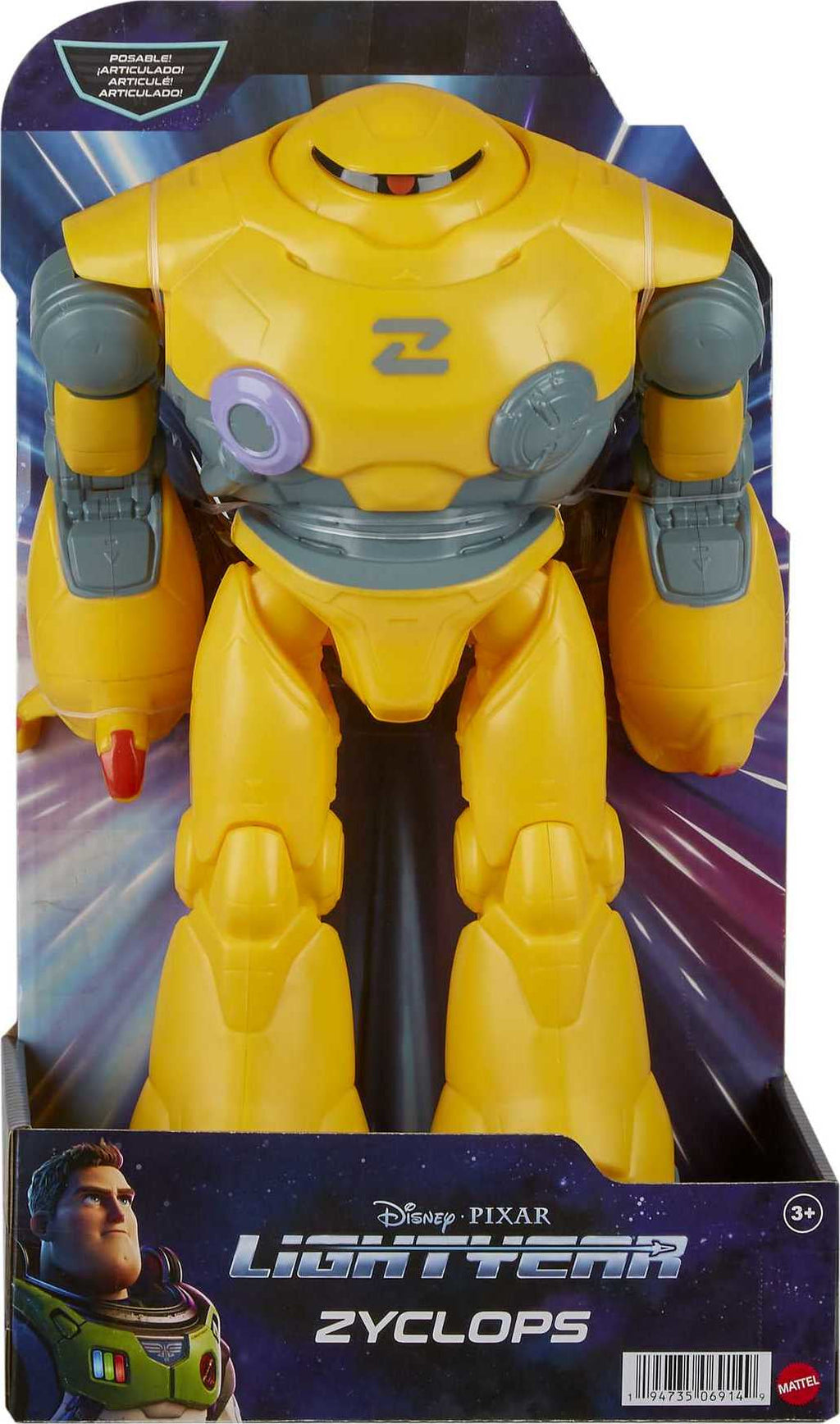 Mattel Disney Pixar Lightyear Zyclops Stora Actionfigur (HHJ74) Mattel