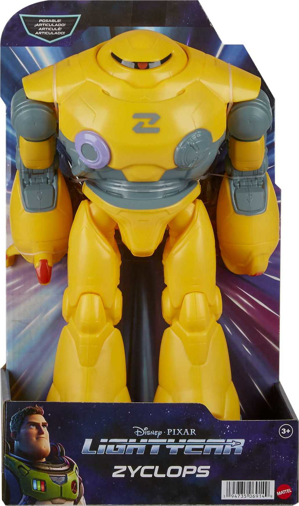 Mattel Disney Pixar Lightyear Zyclops Stora Actionfigur (HHJ74) Mattel