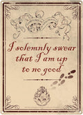 Half Moon Bay Metallskylt Harry Potter – I Solemnly Swear That I Am Up to No Good