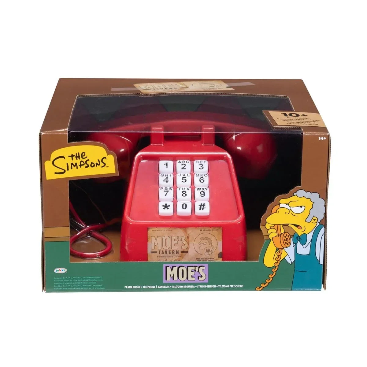JAKKS Pacific The Simpsons Moe's Tavern Prank Phone Jakks Pacific
