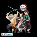 DEMON SLAYER - T-Shirt Group Unisex svart (XS) ABYstyle