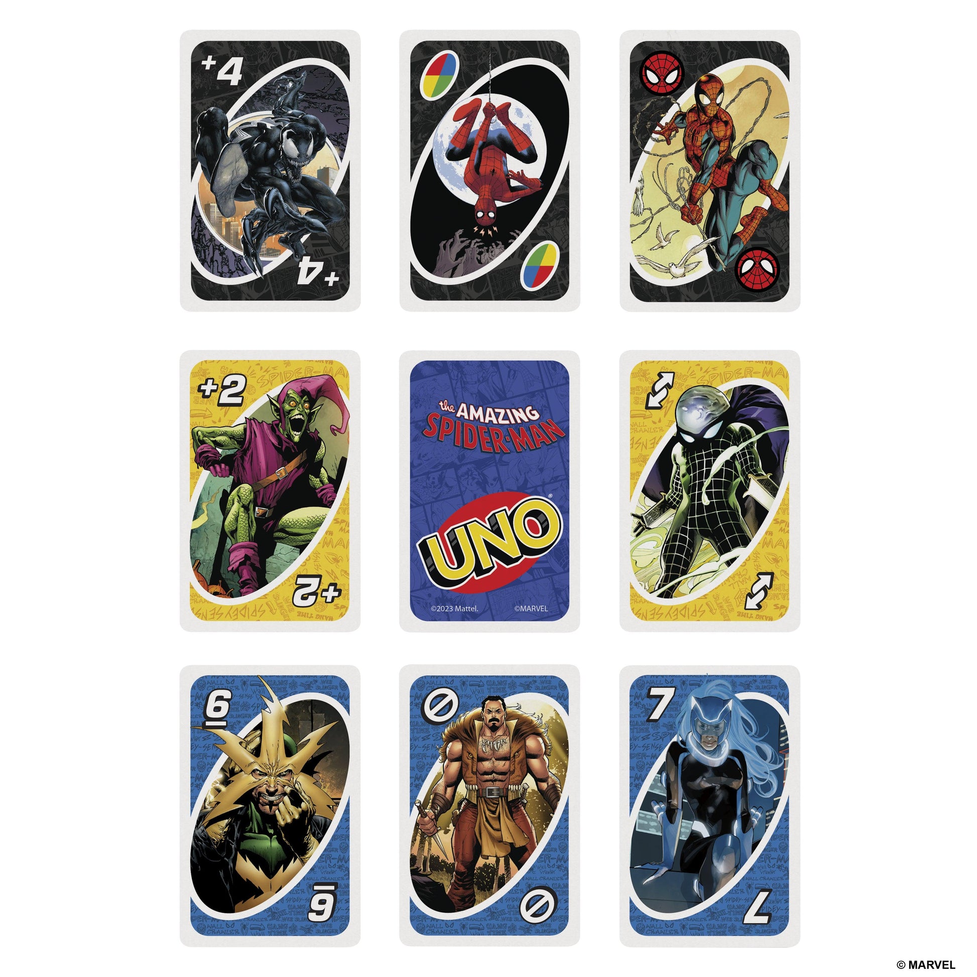 The Amazing Spider-Man Card Game UNO