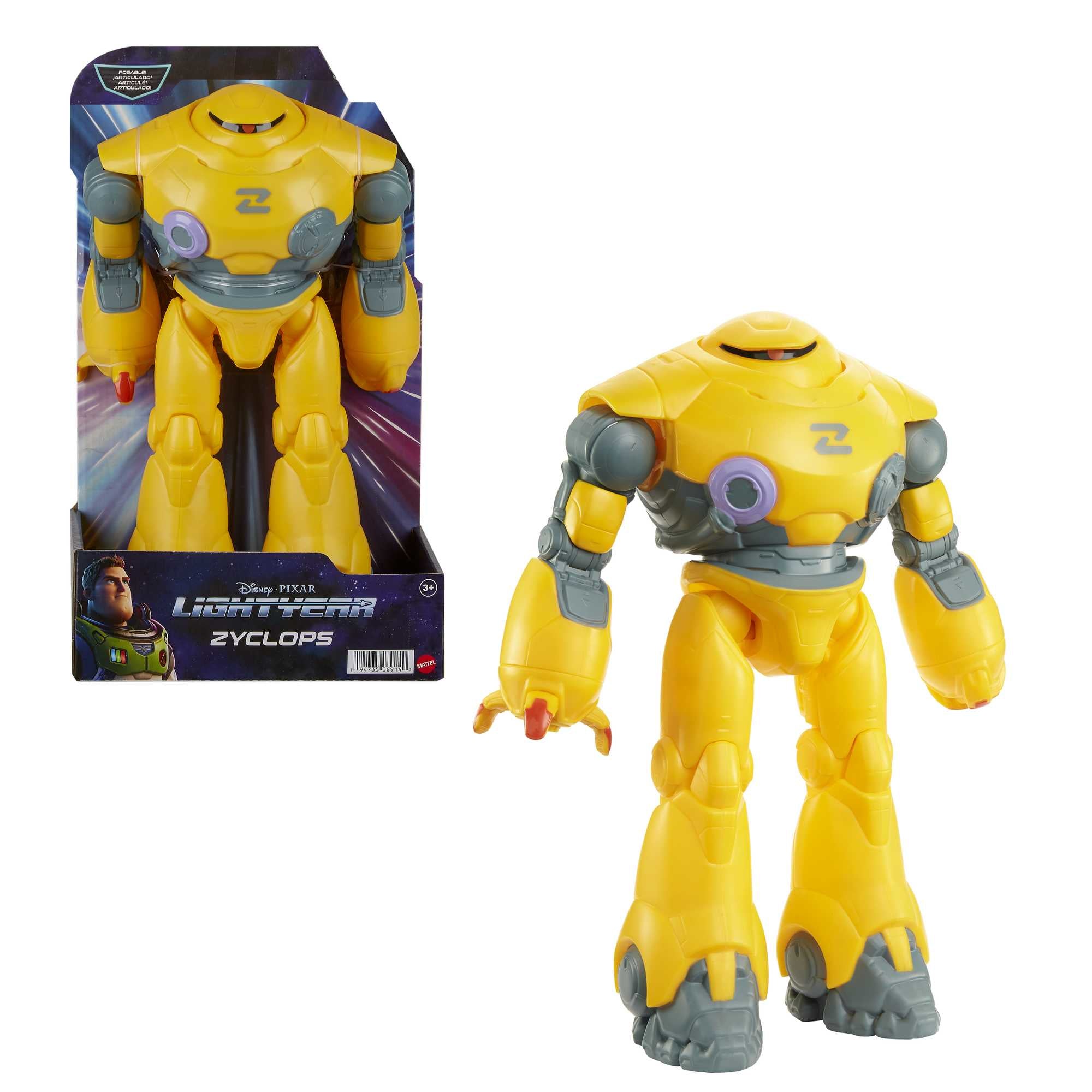 Mattel Disney Pixar Lightyear Zyclops Stora Actionfigur (HHJ74) Mattel