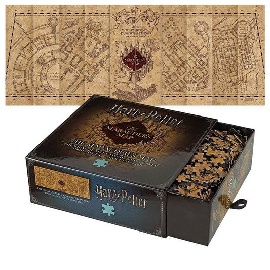 Harry Potter Pussel The Marauder's Map Cover