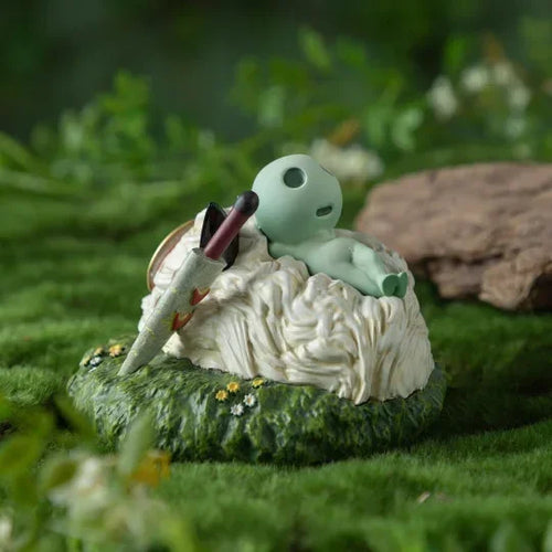 Bordsklocka San’s Mask & Kodama - Princess Mononoke Benelic