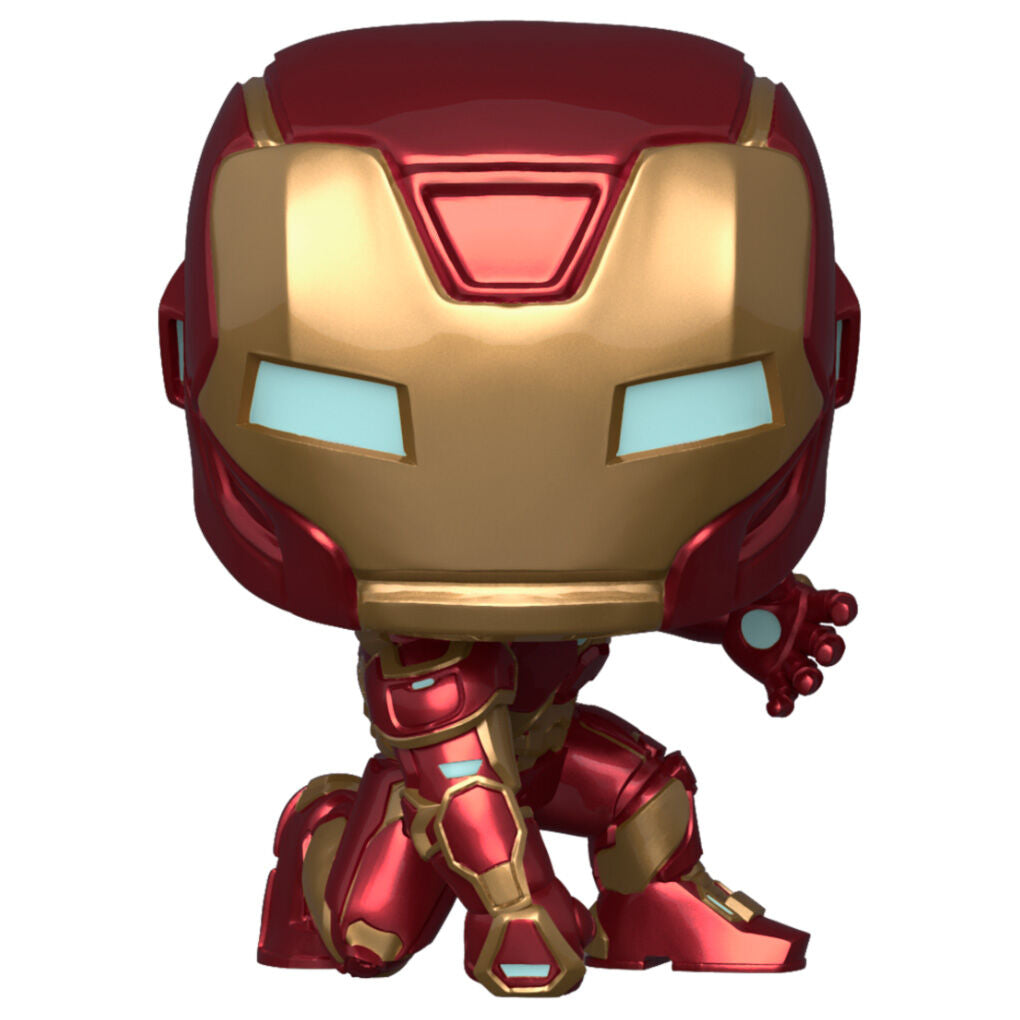 POP Figur Marvel Avengers Game Iron Man Stark Tech Suit FUNKO