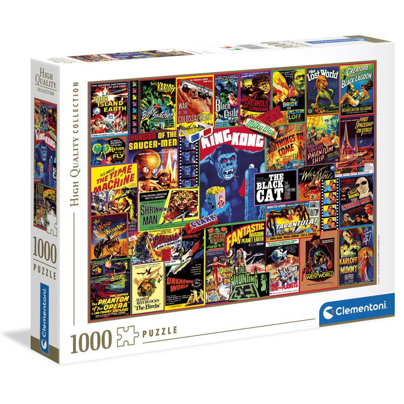 Clementoni Thriller Classics Pussel 1000 styck