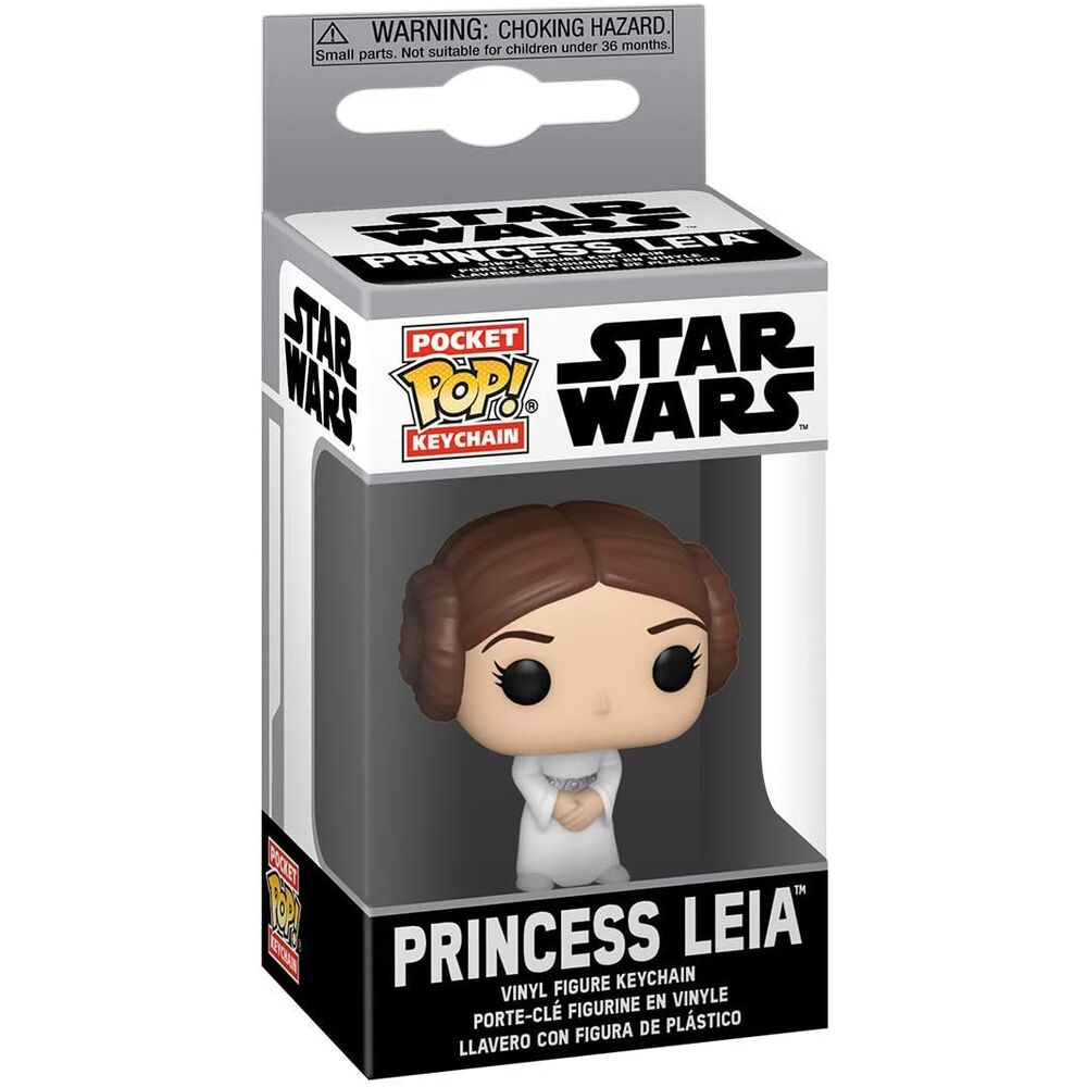 Pocket POP Nyckelring Star Wars Leia - Samlarobjekt