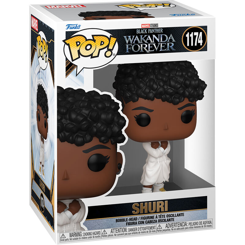 POP Figur Marvel Black Panther Wakanda Forever Shuri FUNKO