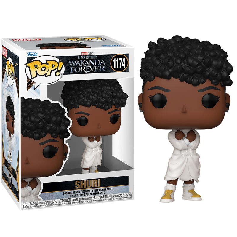 POP Figur Marvel Black Panther Wakanda Forever Shuri FUNKO