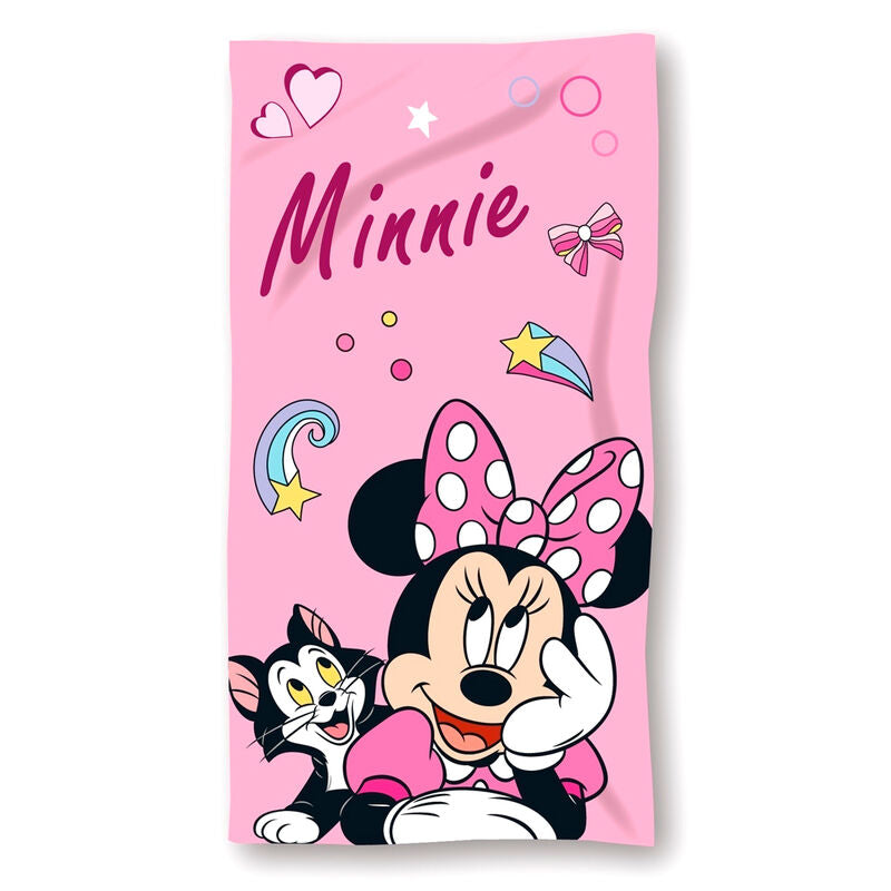 Disney Minnie Bomull Strandhandduk