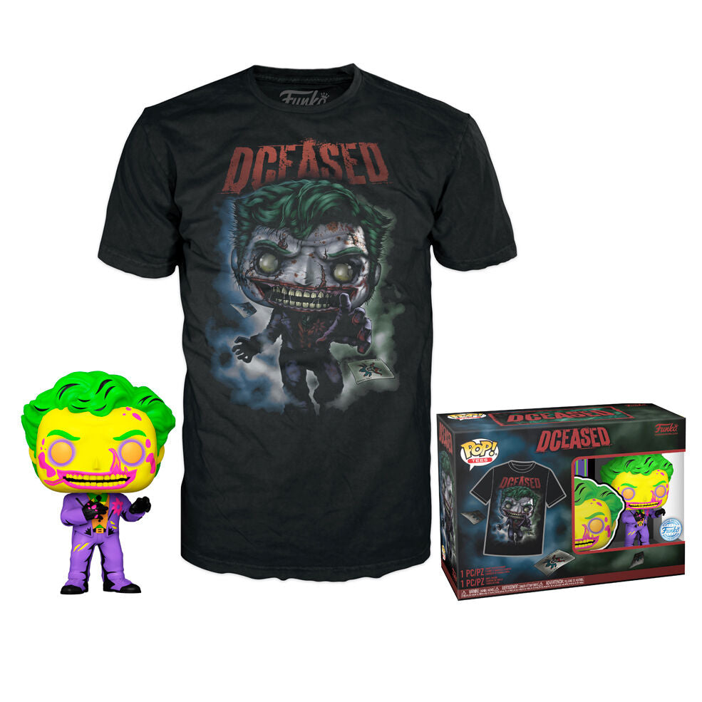 Set Figur POP & Tee DC Comics Joker Storlek XL