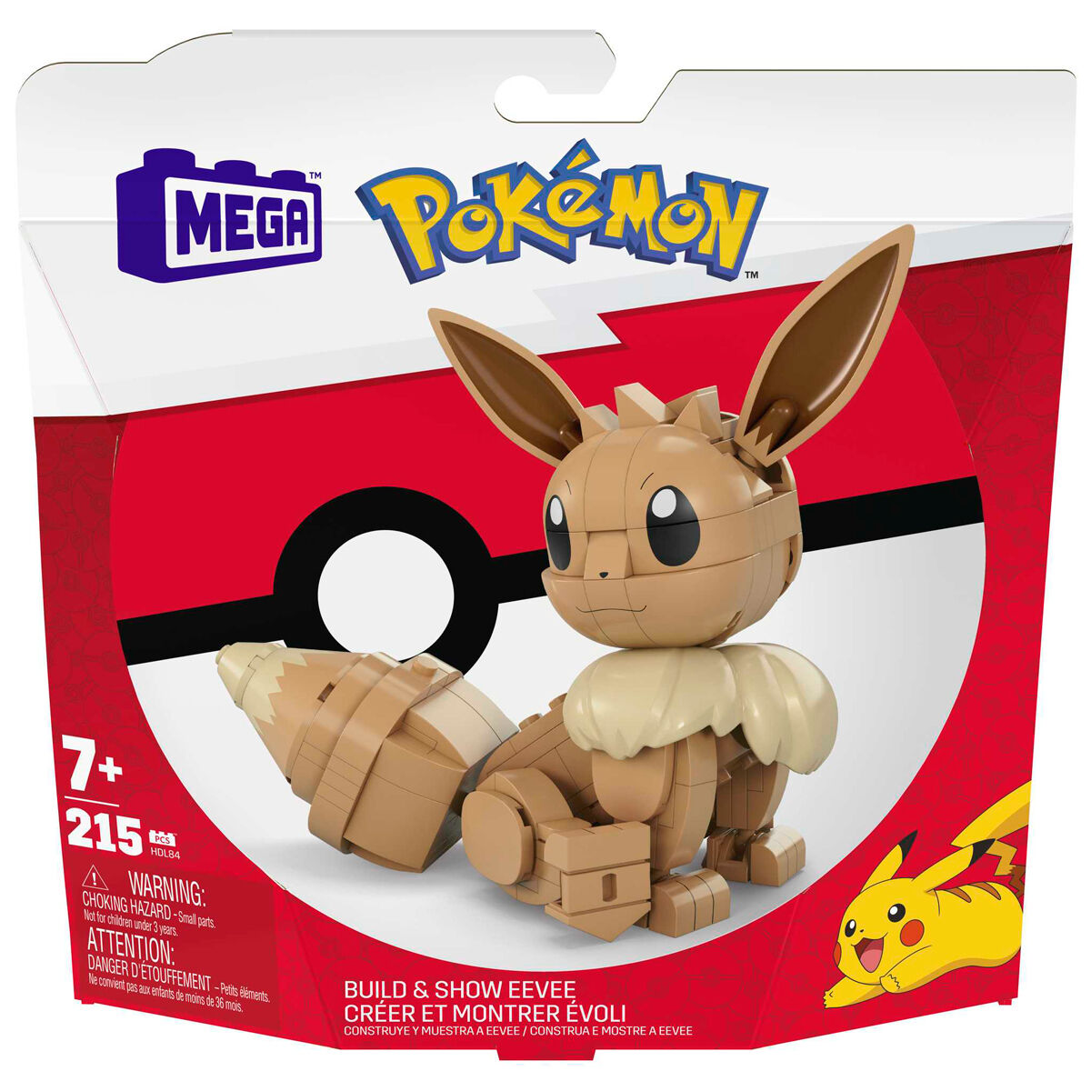 MEGA Pokémon HDL84 Byggleksak - Eevee