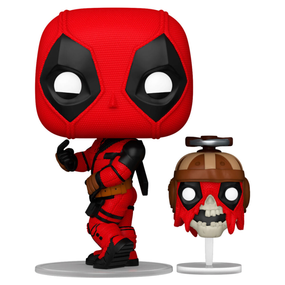 Funko POP Marvel Deadpool & Wolverine med Headpool