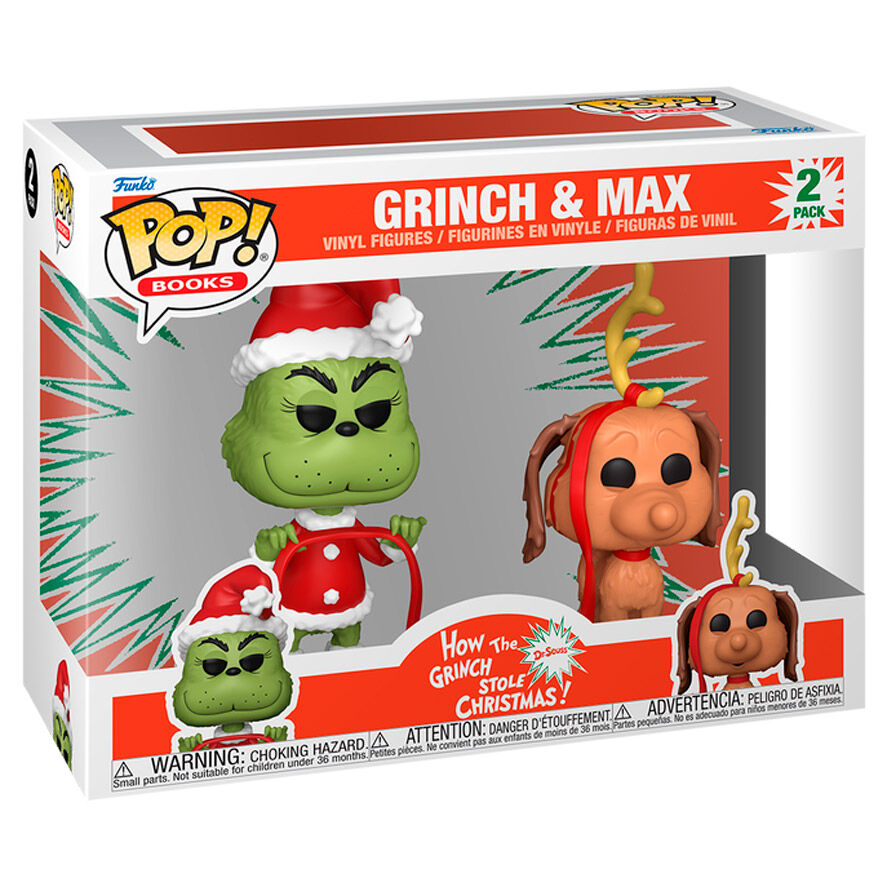 POP pack 2 figurer The Grinch - Grinch & Max