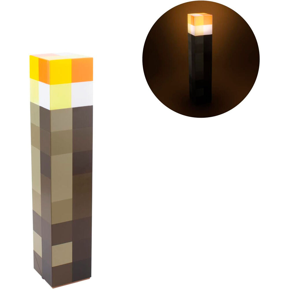 Minecraft Fackla Lampa 28cm