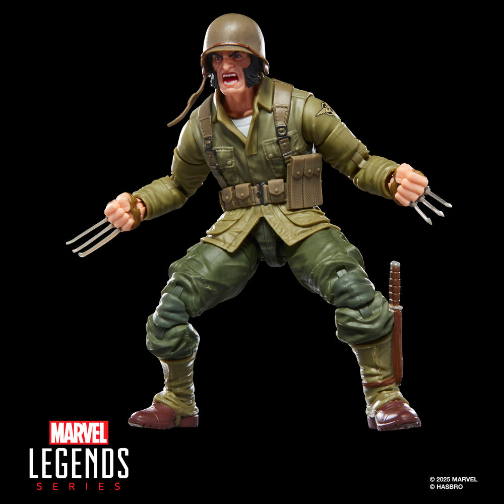 Marvel Legends Series Wolverine WWII Logan Figur 15cm