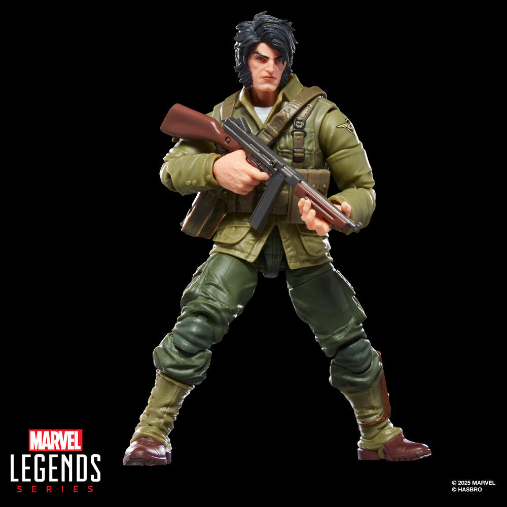 Marvel Legends Series Wolverine WWII Logan Figur 15cm