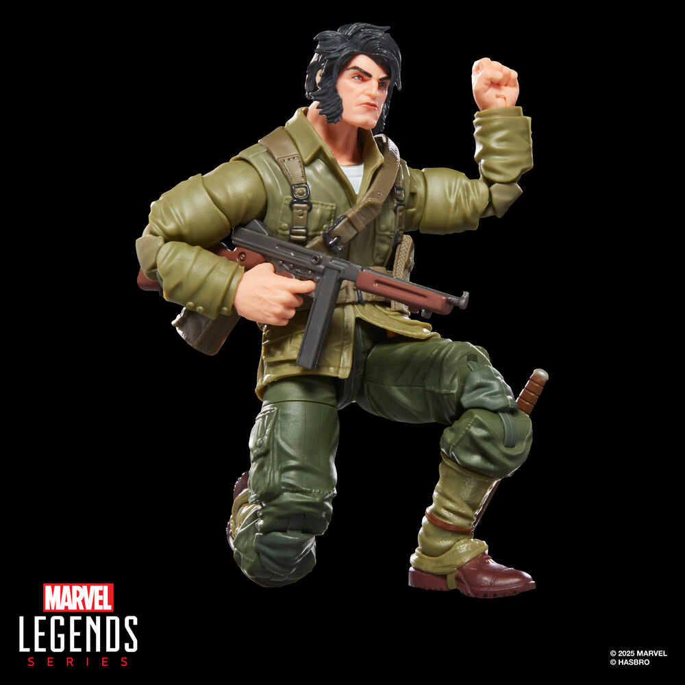 Marvel Legends Series Wolverine WWII Logan Figur 15cm