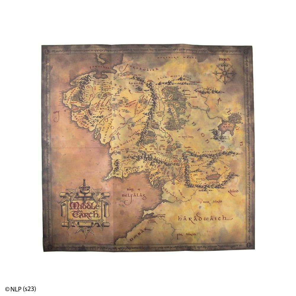 Lord of the Rings Anteckningsblock Map of Middle Earth