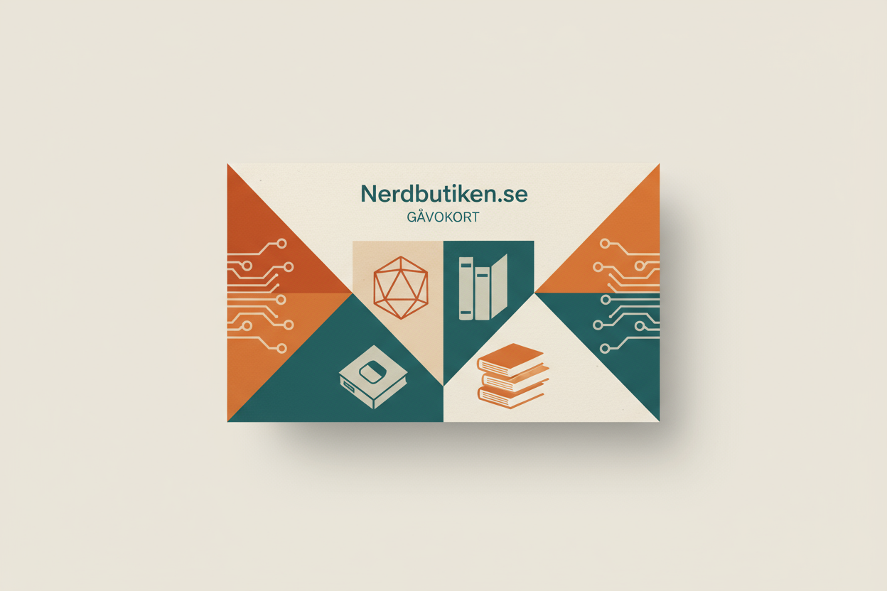 Nerdbutiken.se Presentkort – ge nördglädje & valfrihet 🎮✨ Nerdbutiken