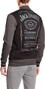 Jack Daniel's Old No. 7 Collegejacka - Svart/Grey - XXXL Difuzed