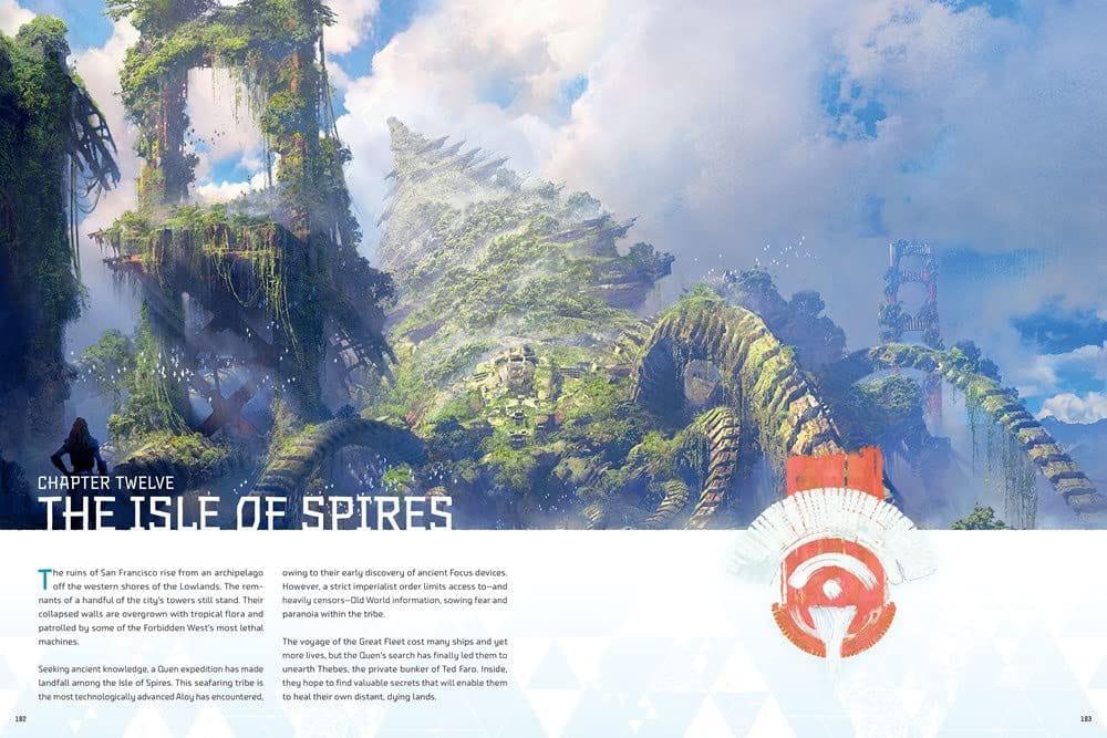 Horizon Forbidden West Konstbok 1010 China