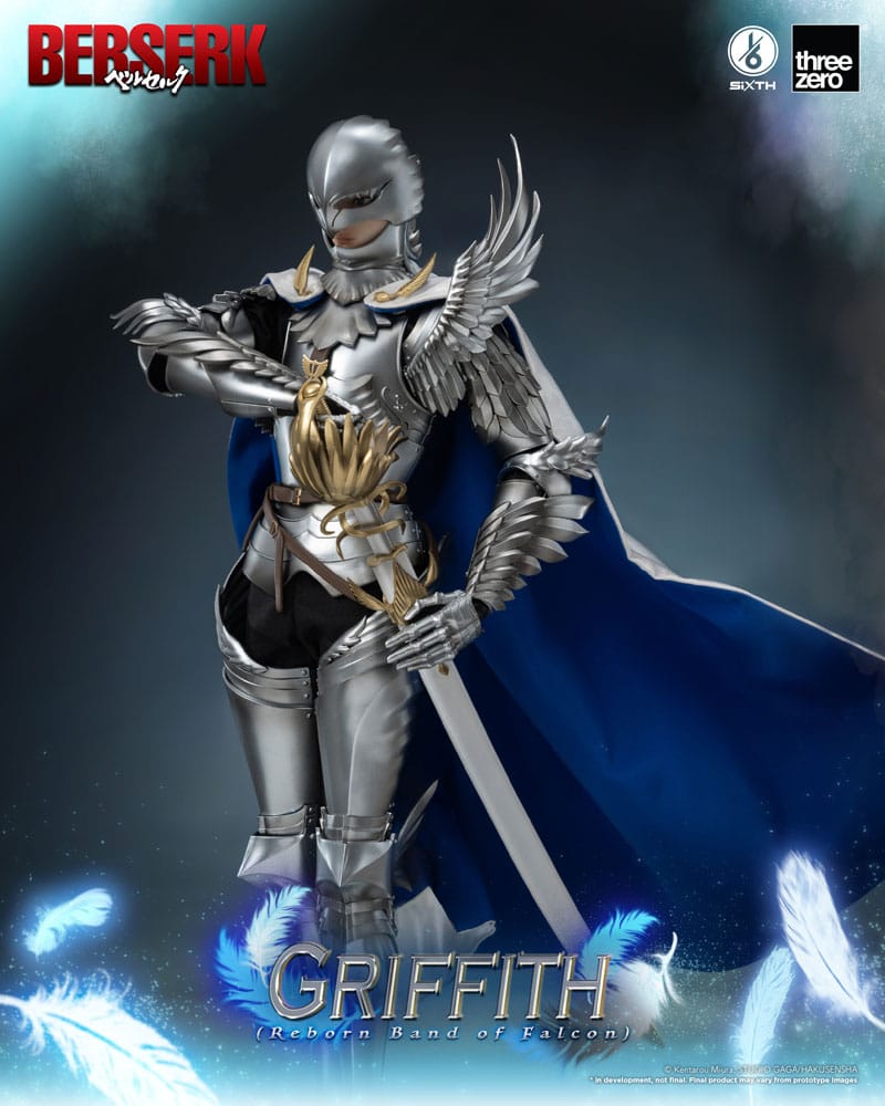 Berserk Action Figure 1/6 Griffith (Reborn Band of Falcon) 30 cm ThreeZero