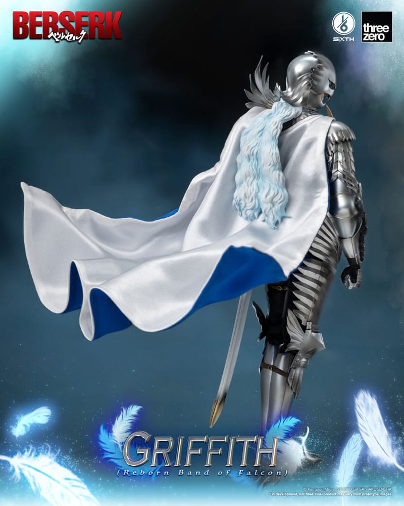 Berserk Action Figure 1/6 Griffith (Reborn Band of Falcon) 30 cm ThreeZero