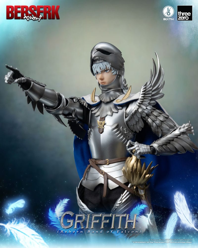 Berserk Action Figure 1/6 Griffith (Reborn Band of Falcon) 30 cm ThreeZero