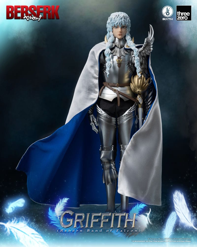 Berserk Action Figure 1/6 Griffith (Reborn Band of Falcon) 30 cm ThreeZero
