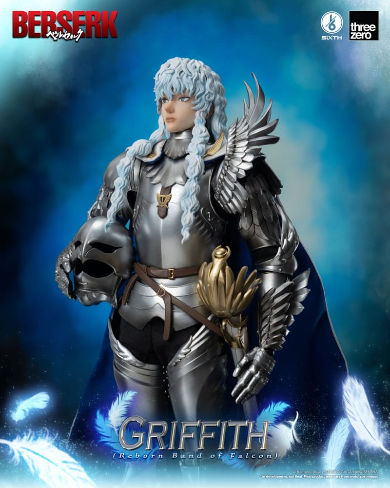 Berserk Action Figure 1/6 Griffith (Reborn Band of Falcon) 30 cm ThreeZero