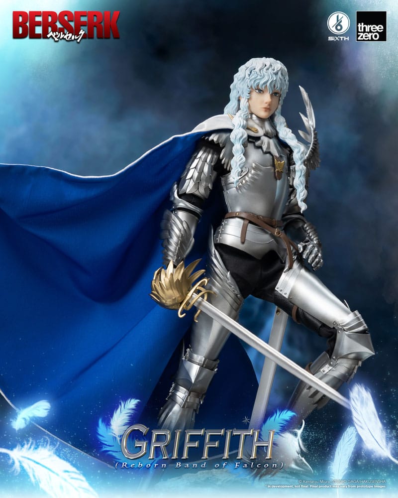 Berserk Action Figure 1/6 Griffith (Reborn Band of Falcon) 30 cm ThreeZero