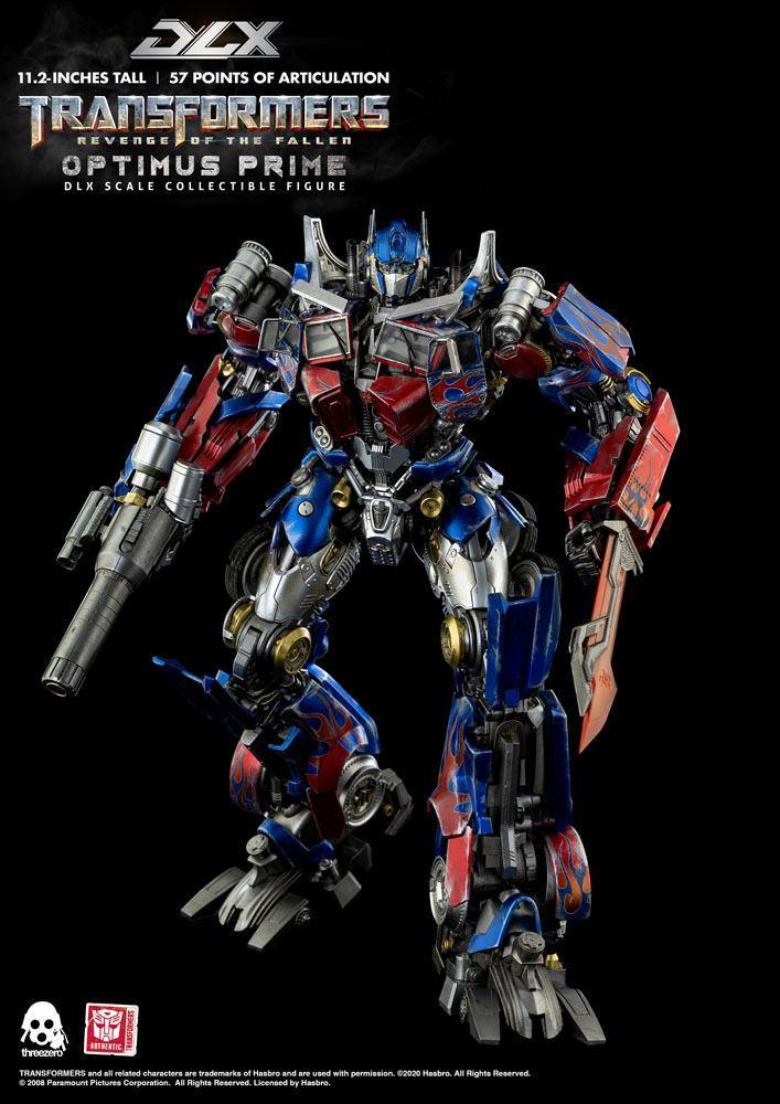 Transformers: Revenge of the Fallen DLX Action Figur 1/6 Optimus Prime 28 cm ThreeZero