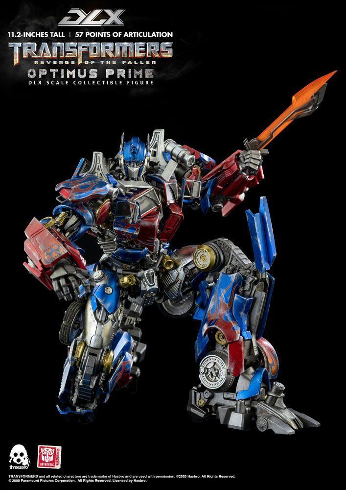 Transformers: Revenge of the Fallen DLX Action Figur 1/6 Optimus Prime 28 cm ThreeZero