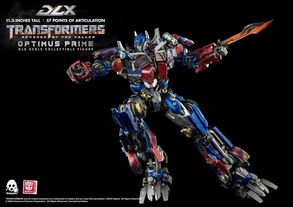 Transformers: Revenge of the Fallen DLX Action Figur 1/6 Optimus Prime 28 cm ThreeZero