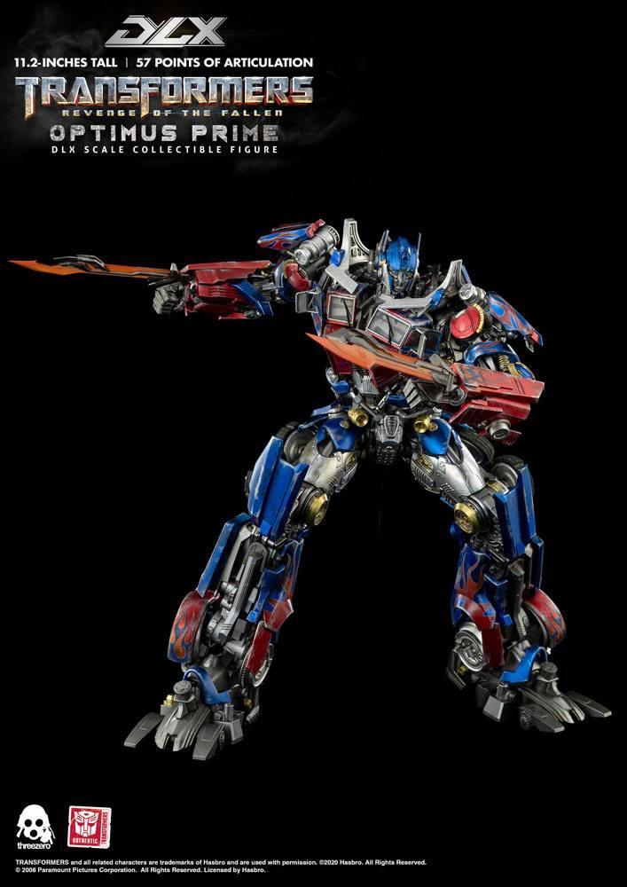 Transformers: Revenge of the Fallen DLX Action Figur 1/6 Optimus Prime 28 cm ThreeZero