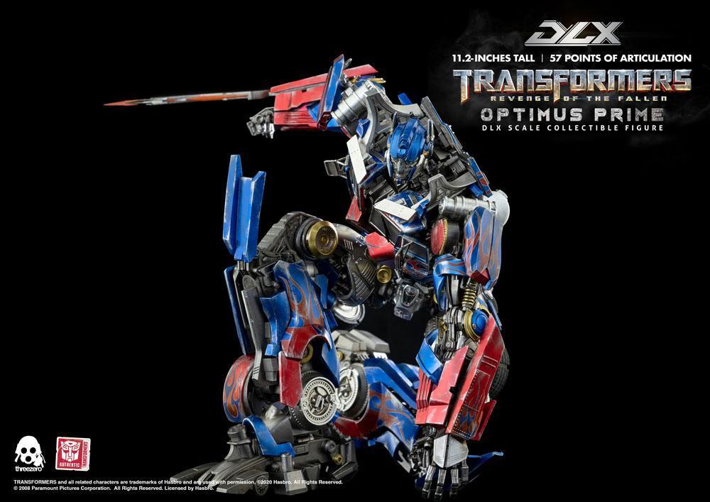 Transformers: Revenge of the Fallen DLX Action Figur 1/6 Optimus Prime 28 cm ThreeZero