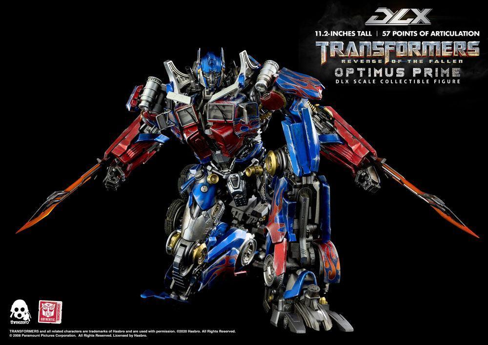 Transformers: Revenge of the Fallen DLX Action Figur 1/6 Optimus Prime 28 cm ThreeZero
