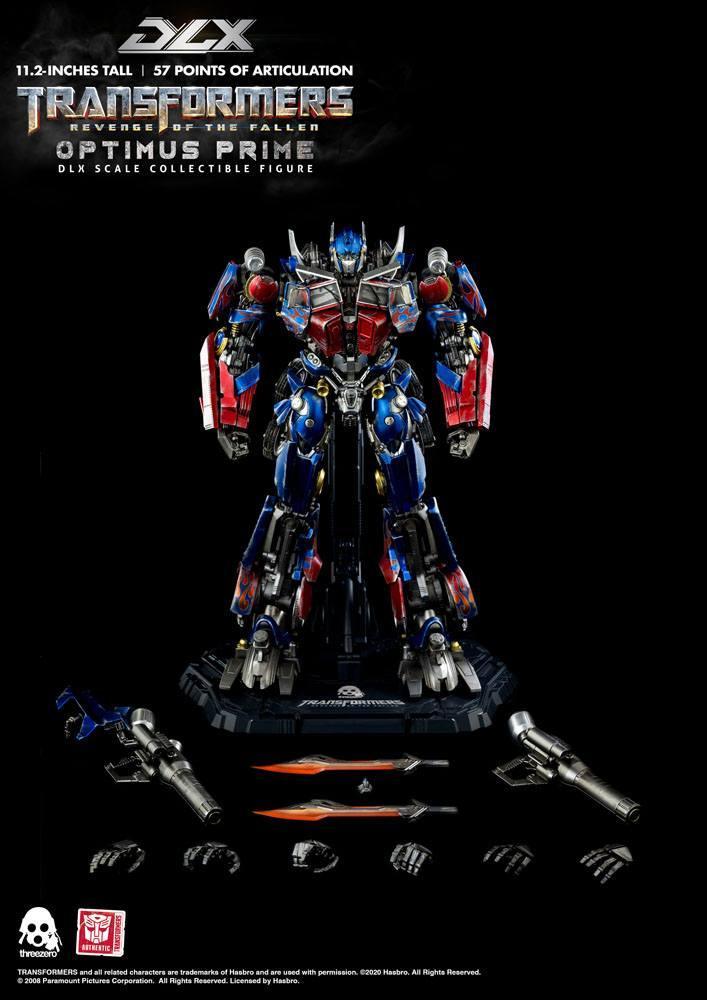 Transformers: Revenge of the Fallen DLX Action Figur 1/6 Optimus Prime 28 cm ThreeZero