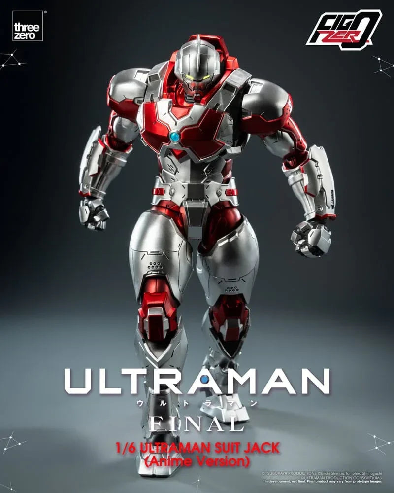 Ultraman Final FigZero Action Figur 1/6 Ultraman Suit Jack Anime Version 35 cm ThreeZero