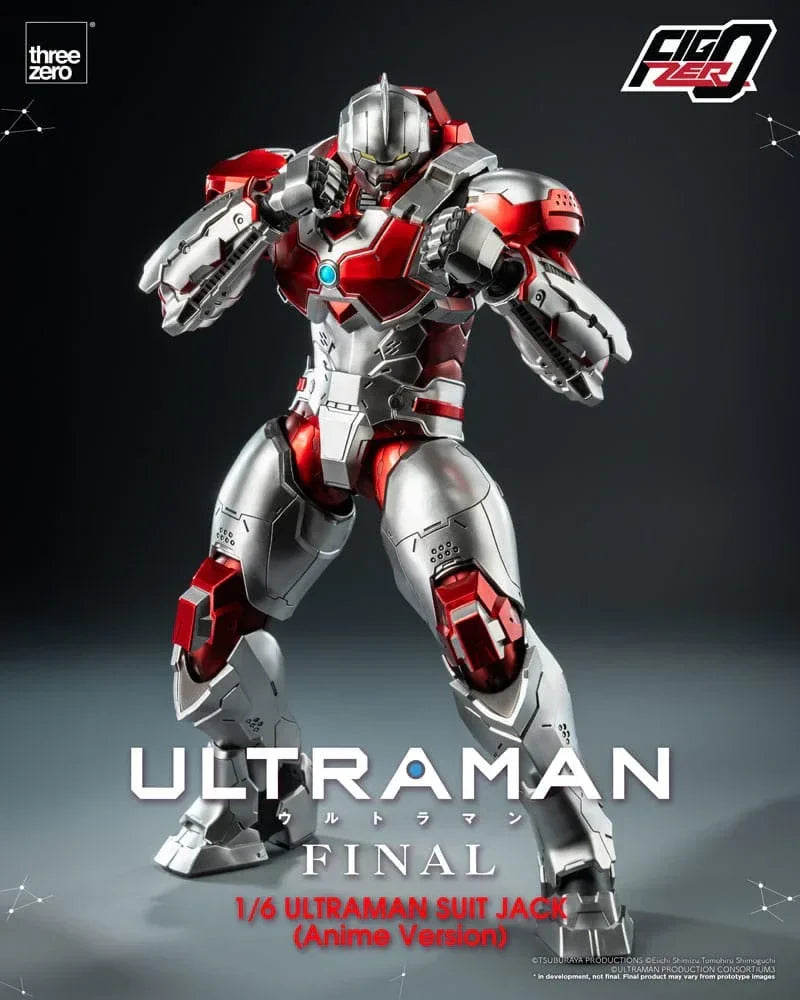 Ultraman Final FigZero Action Figur 1/6 Ultraman Suit Jack Anime Version 35 cm ThreeZero