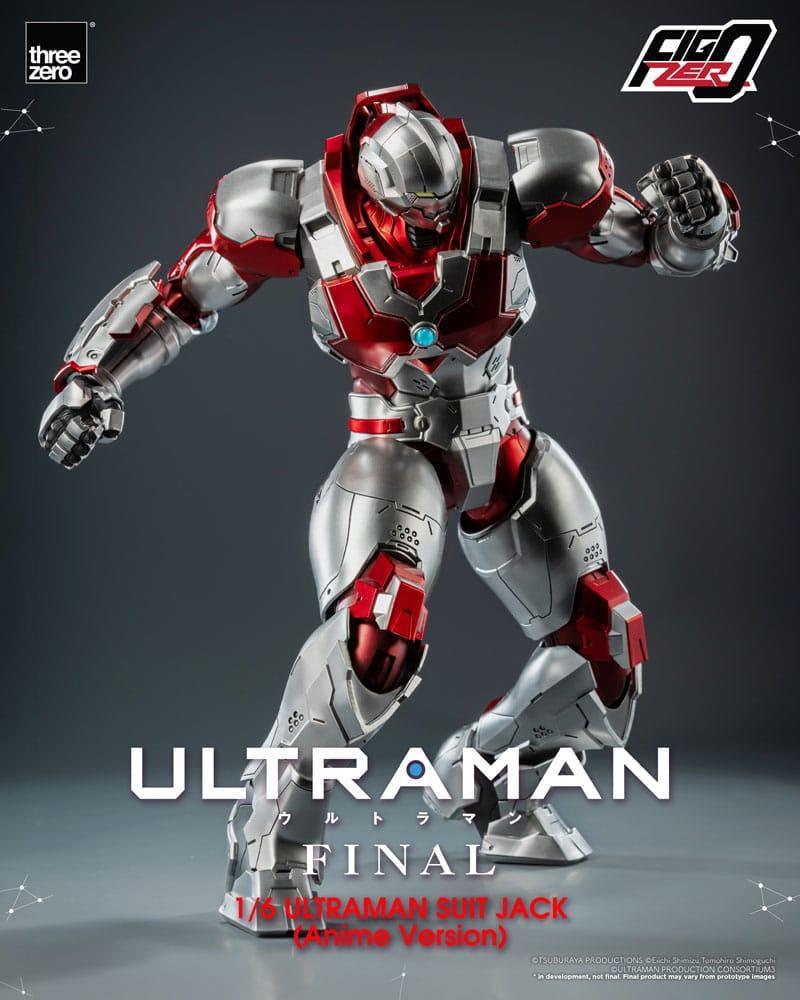 Ultraman Final FigZero Action Figur 1/6 Ultraman Suit Jack Anime Version 35 cm ThreeZero