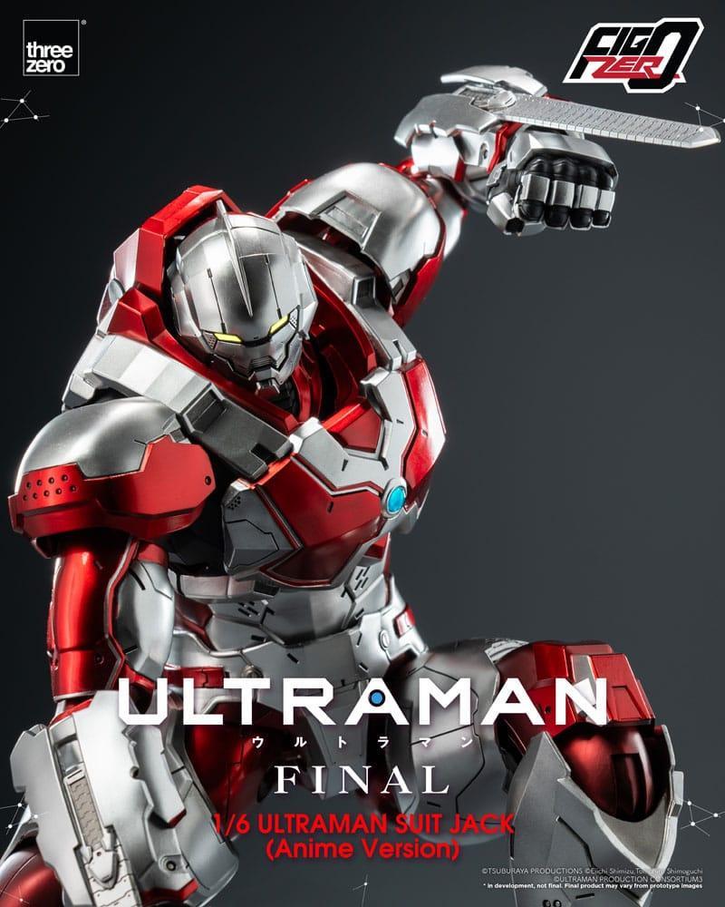 Ultraman Final FigZero Action Figur 1/6 Ultraman Suit Jack Anime Version 35 cm ThreeZero