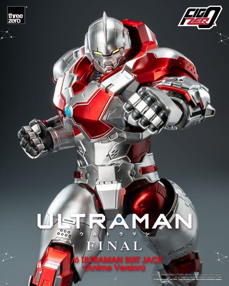 Ultraman Final FigZero Action Figur 1/6 Ultraman Suit Jack Anime Version 35 cm ThreeZero
