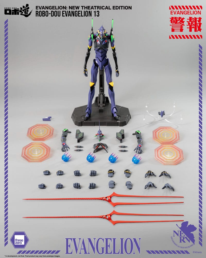 Evangelion: New Theatrical Edition Robo-Dou Action Figur Evangelion 13 28 cm ThreeZero