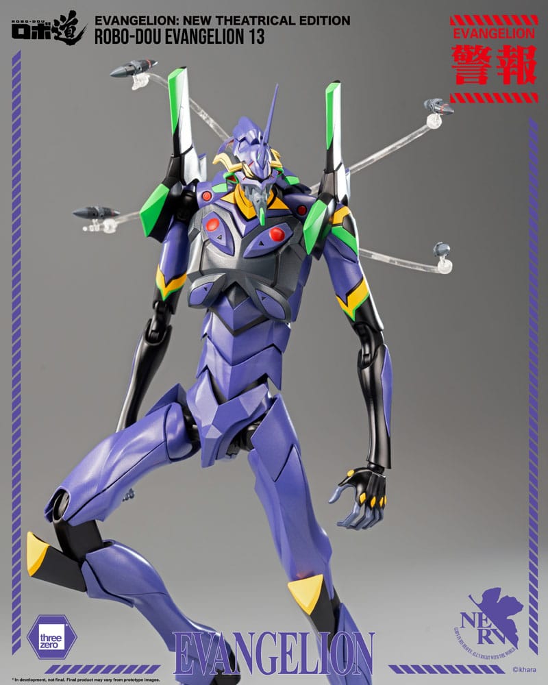 Evangelion: New Theatrical Edition Robo-Dou Action Figur Evangelion 13 28 cm ThreeZero