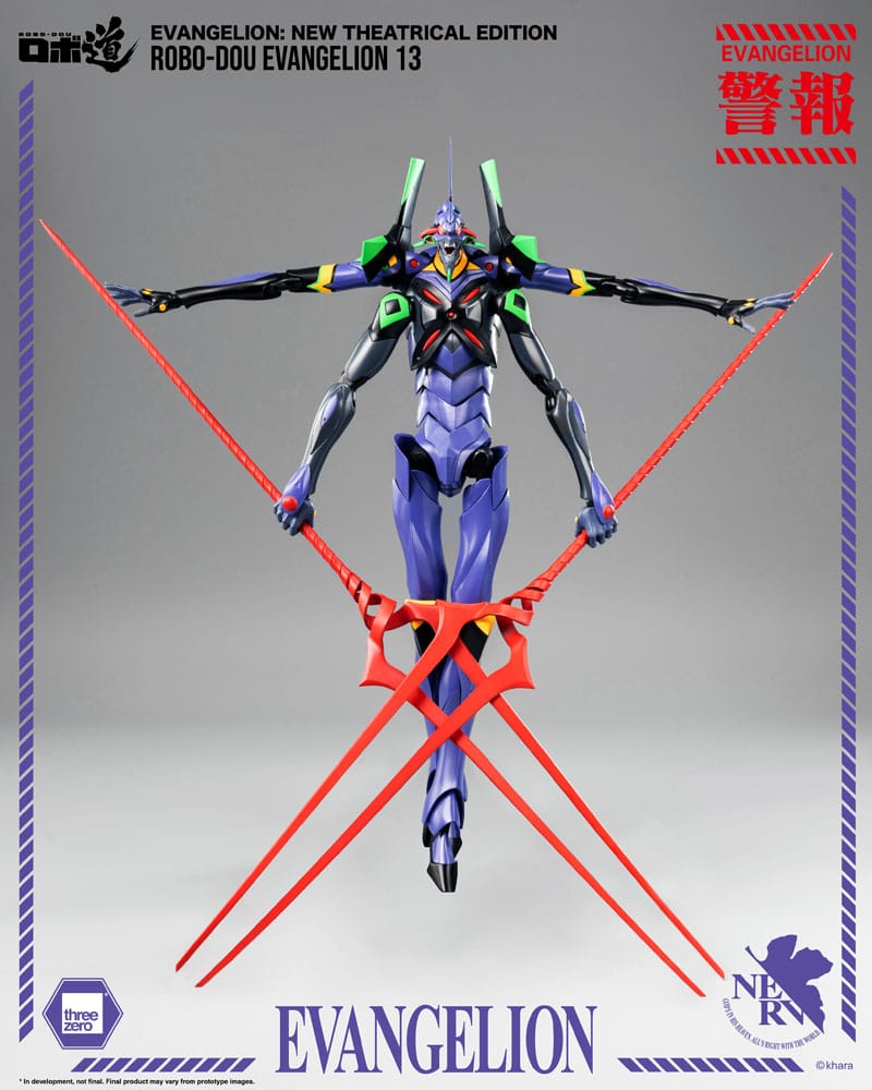 Evangelion: New Theatrical Edition Robo-Dou Action Figur Evangelion 13 28 cm ThreeZero